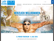 Tablet Screenshot of pirker-triathlon.de